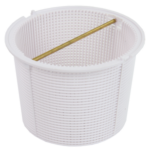 Quiptron Skimmer Basket with Brass Handle - Heavy Duty Pool Generic Replacement