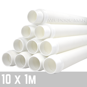 Onga Hammerhead White Hose 10 x 1m - Water TechniX Pool Cleaner High Quality