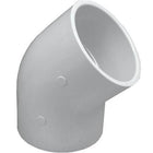 PVC Elbow 45 40mm - Pool Pipe Degree Plumbing PN9 Pressure Joint