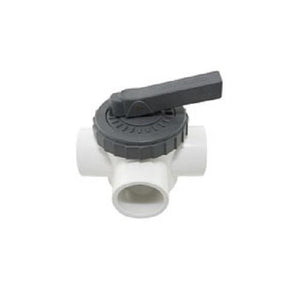 PVC 3 Way Valve 40mm Waterco - Pool Pipe Plumbing Diverter Fulflo  Joiner