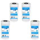 Carbon Water Filter Cartridge 4 Pack 10 x 4.5 - 5 Micron 100% COCONUT