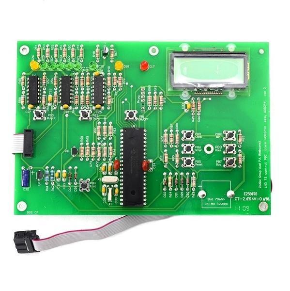 Zodiac LM3 PCB Board + Top Label - LM2 Clearwater Chlorinator Control