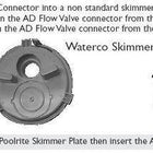 Zodiac AD Flow Valve inc Connector + Springs - Genuine Baracuda Pool Cleaner