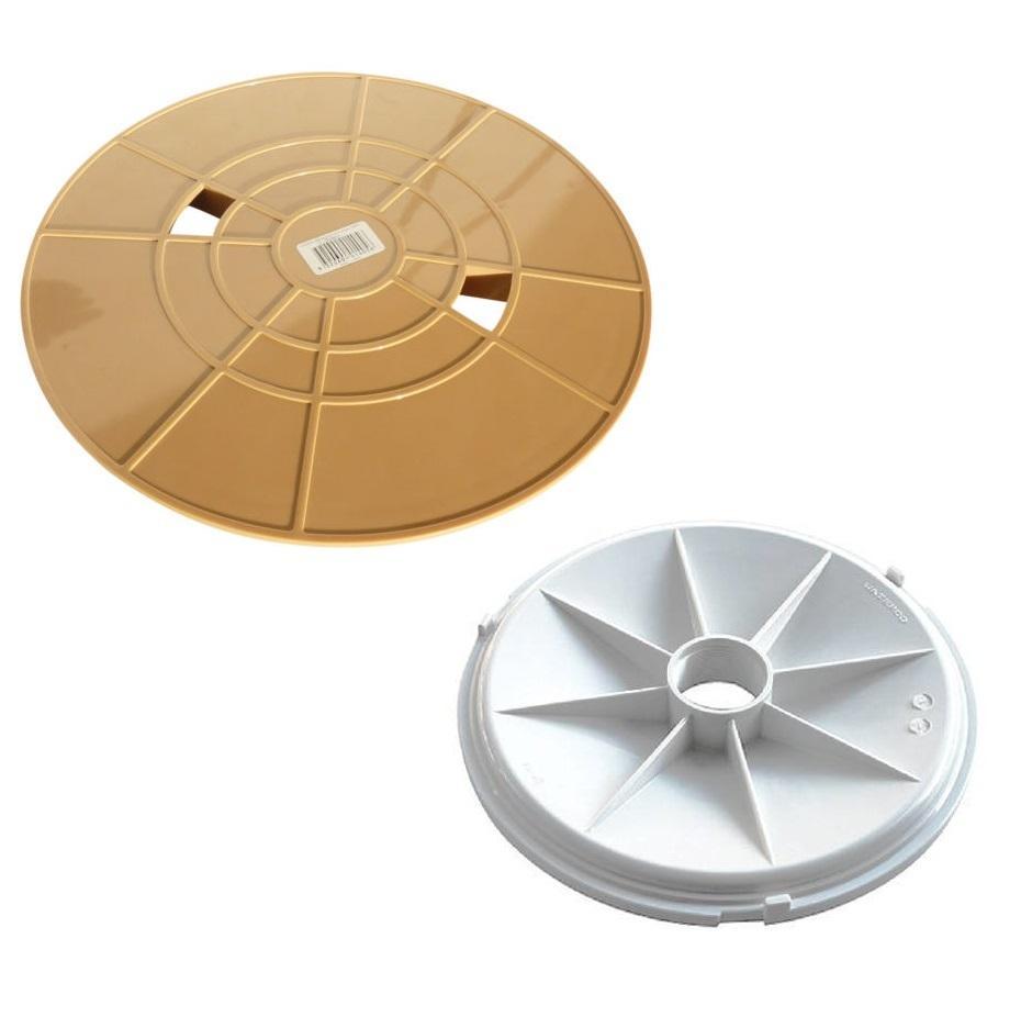 Waterco Plate Pack - Vacuum + Deck Lid Brown - Nally S75 Generic Pool Skimmer