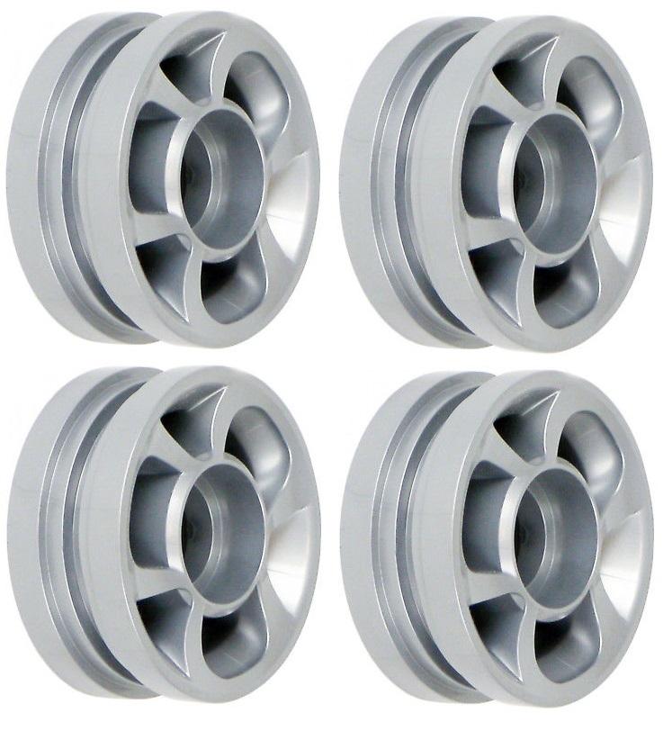 Zodiac MX Wheel 4 Pack - MX6 MX8 Baracuda Genuine Cleaner Spare