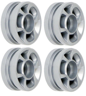 Zodiac MX Wheel 4 Pack - MX6 MX8 Baracuda Genuine Cleaner Spare