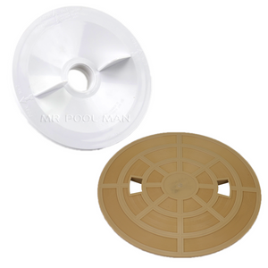 Filtrite Plate Pack - Vacuum + Deck Lid Beige - SK950 Vac Generic Pool Skimmer