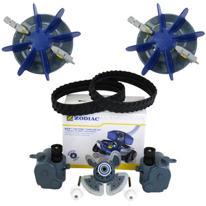 Zodiac MX Tune Up + Cyclonic Scrubber Kit - MX6 MX8 AX10 Baracuda Pool Cleaner Rebuild Overhaul