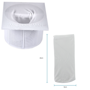 Hayward Skimmer Basket SP1089 + 20 MEGA Skimmer Socks High Quality