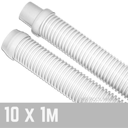 The Pool Cleaner White Hose 10 x 1m - Poolvergnuegen Water TechniX Pool Cleaner High Quality