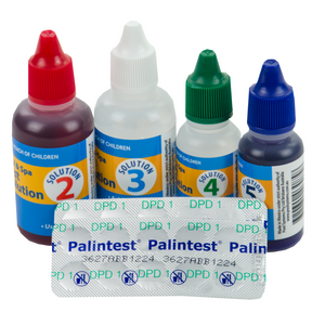 Aussie Gold 4 in 1 Test Kit - CHLORINE ALK PH Pool Spa Professional Heavy Duty