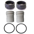 Zodiac TRI Barrell Union Set - Nut, Union Sleeve, O Ring 2 Pack - Genuine Chlorinator Salt Cell