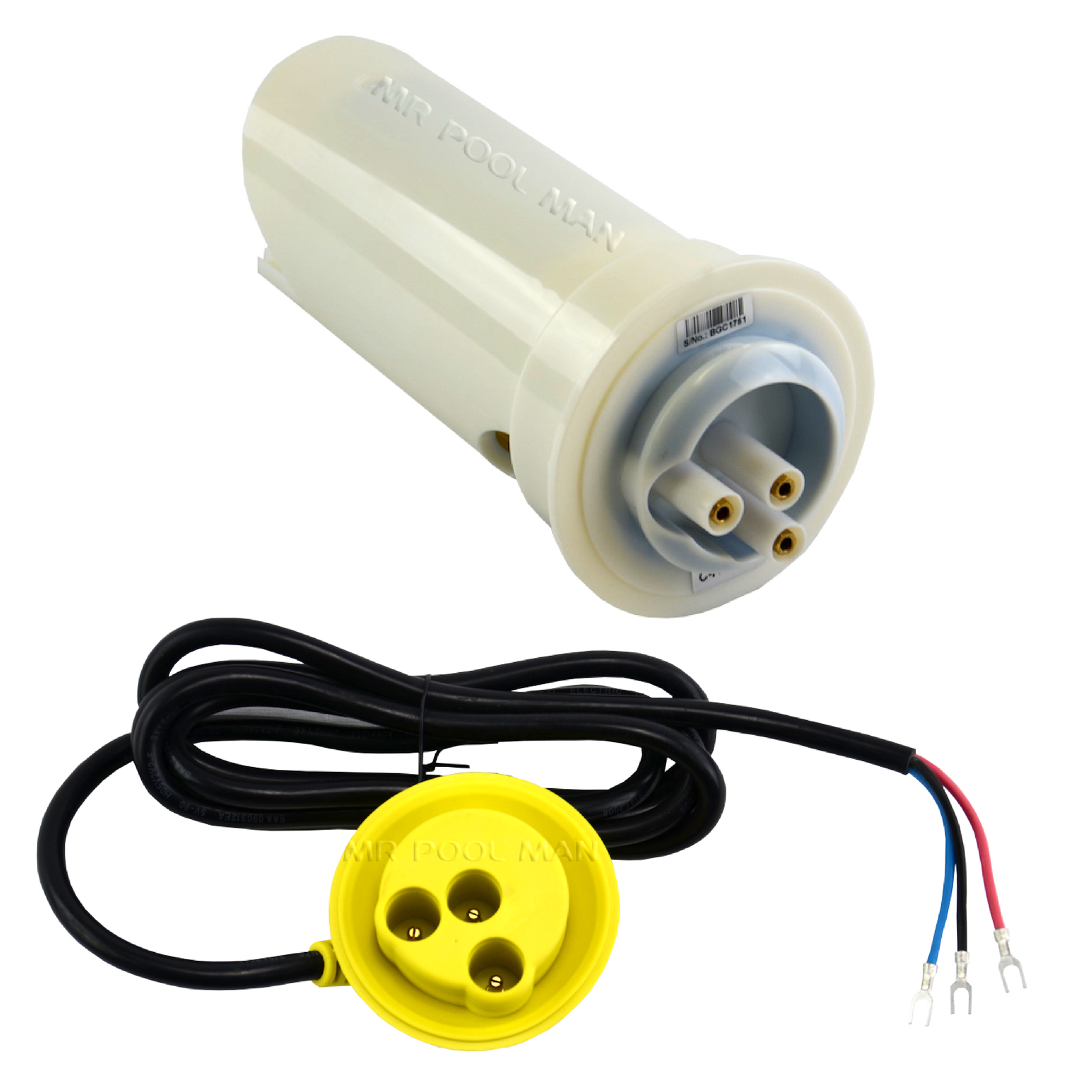 Zodiac LM3-20 Electrode + Output Lead - Generic Chlorinator Electrode Salt Cell