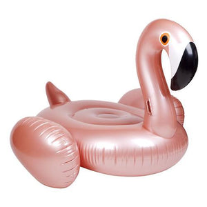 Sunnylife Luxe Ride-On Float Flamingo Rose Gold