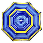 Shelta Cottesloe Blue / Yellow - 200cm Beach Umbrella Shade UPF 50+