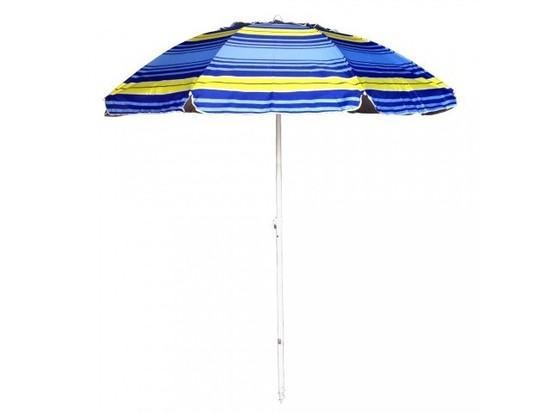 Shelta Cottesloe Blue / Yellow - 200cm Beach Umbrella Shade UPF 50+