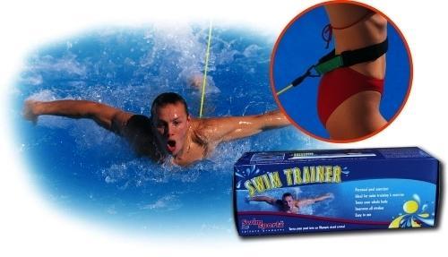 Swimsportz Swim Trainer Pool Resistance Trainer Personal Waist Belt Aid