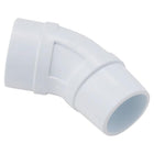 Skimmer Weir Elbow 45 Degrees - Rubber Vacuum Plate Adapter