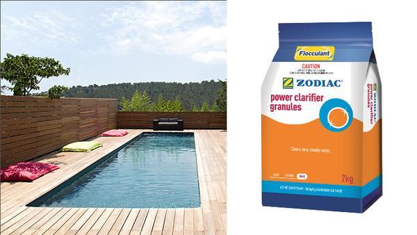 Zodiac Power Clarifier Granules 2KG - Pool Spa Floc Chemical Clear Water