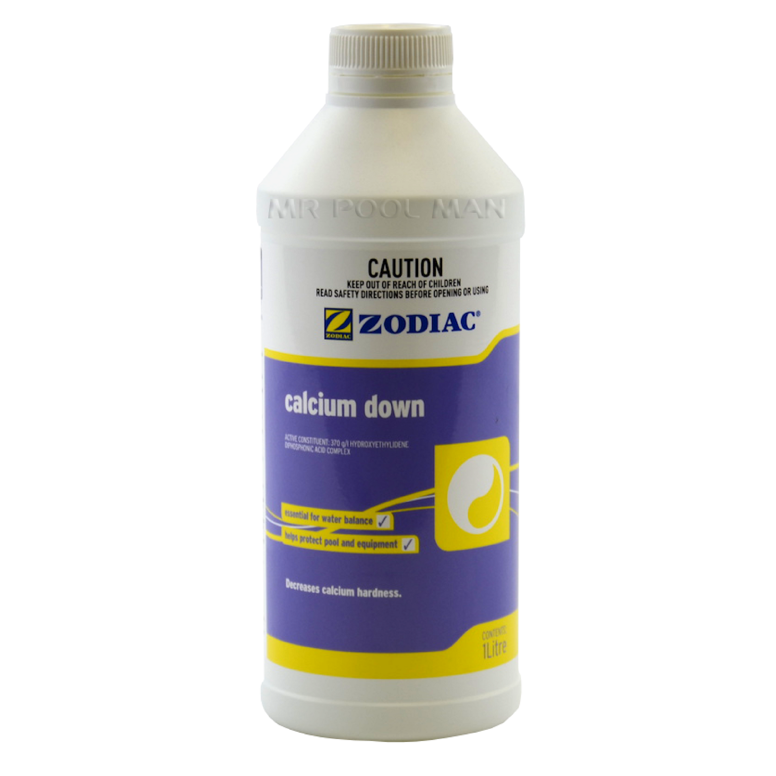 Zodiac Calcium Down 1L - Pool Hardness Decreaser Spa Chemical