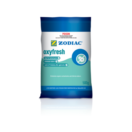 Zodiac Oxy Fresh 500g - Shock Pool Spa ChlorineAlgae Clarifier Chemical