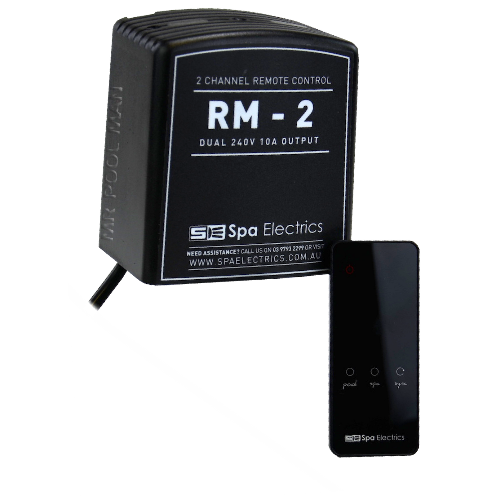 Spa Electrics RM2 Pool Light Remote Control System LED Light Controller