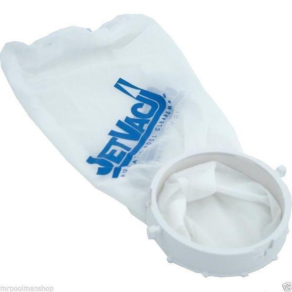 Jet-Vac Fine Silt Bag & Lock Ring - Genuine Jet Vac Pool Automatic Cleaner Spare