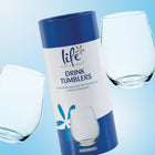 Life Wine Tumblers - Unbreakable Tritan Wine Drinking Glass Pool Spa