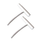 Waterco Nally Weir Door Hinge Clips 2 Pack - Pool Skimmer Flap Heavy Duty