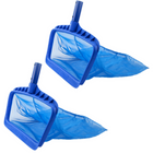 Water TechniX Leaf Shovel 2 Pack - Pool Spa Scoop Skimmer Rake High Quality Durable