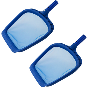 Water TechniX Leaf Skimmer 2 Pack - Pool Spa Scoop Rake Shovel High Quality Durable