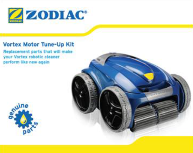 Zodiac Vortex Motor Tune Up Kit - VX40 VX50 VX55 Genuine Polaris Robotic Pool Cleaner