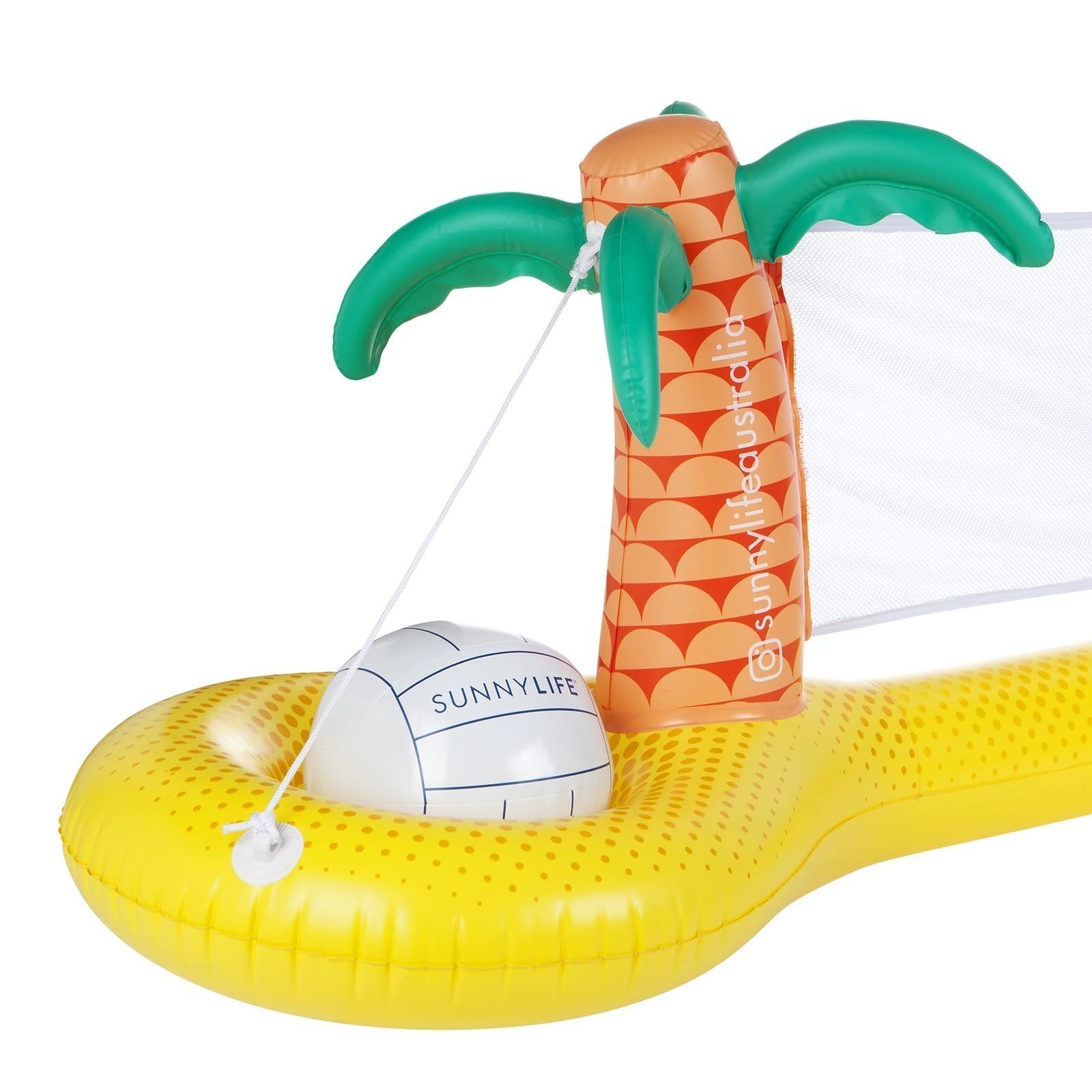 Sunnylife Luxe Inflatable Volley Ball Set Tropical Island