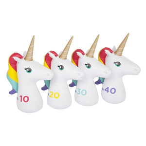 Sunnylife Inflatable Ring Toss Set Unicorn