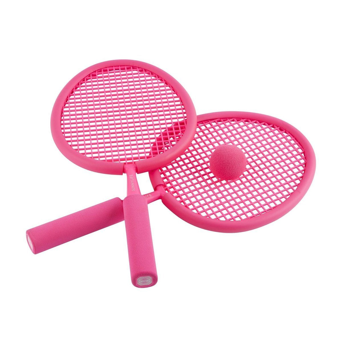 Sunnylife Foam Beach Paddles Neon Pink