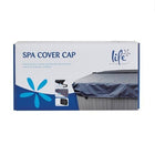 Life Spa Cover - Soft Hot Tub Cap Square 2m x 2m Lightweight Durable Water Resistant