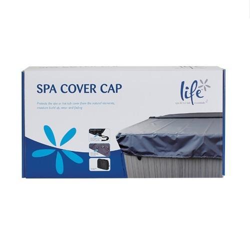 Life Spa Cover - Soft Hot Tub Cap Square 2.4m x 2.4m Lightweight Durable Water Resistant