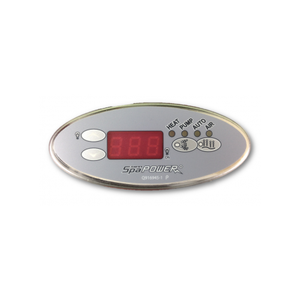 Davey Spa-Quip SP600/601 Oval Touch Pad and Overlay for Spa Controller