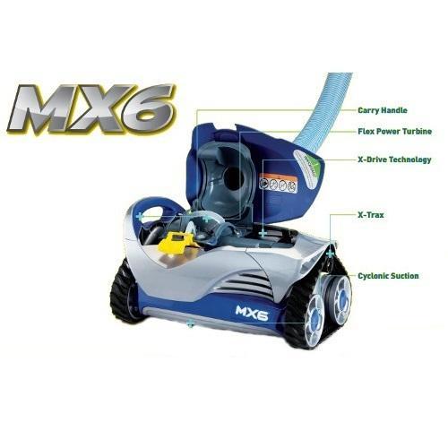 Zodiac MX6 Baracuda Pool Cleaner - All Pools 10m Hose X Drive 2 Year Warranty